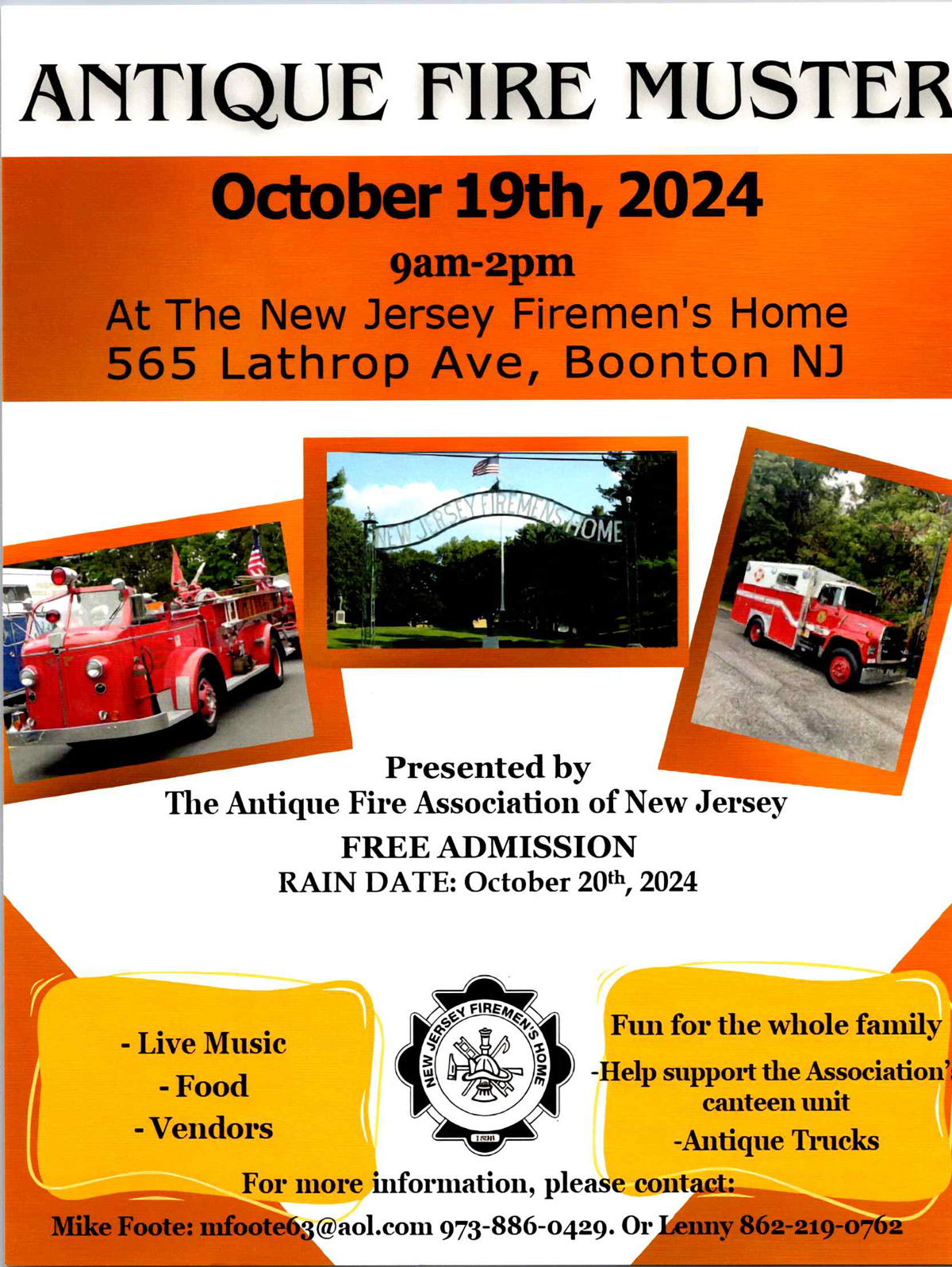 Antique Fire Muster 2024